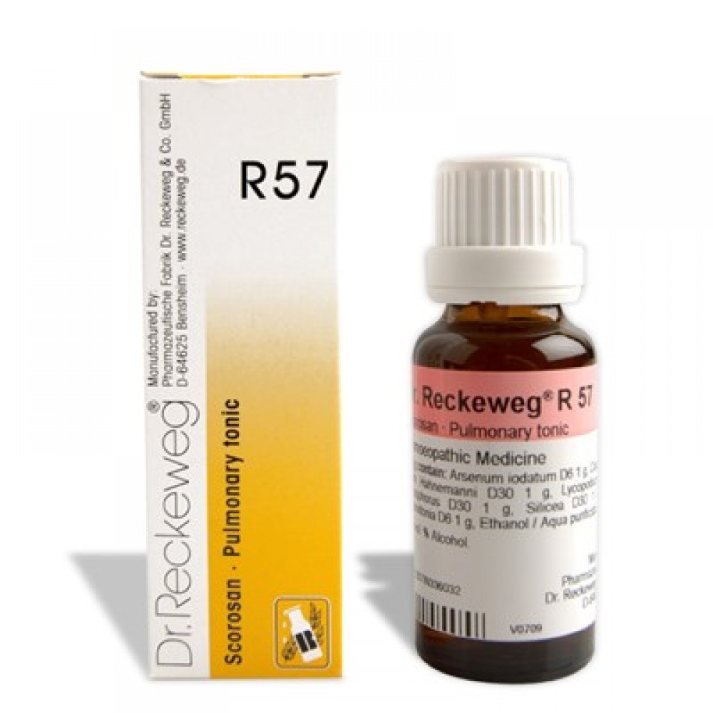 Dr. Reckeweg R57 Scorosan - Pulmonary tonic - 22ml.2