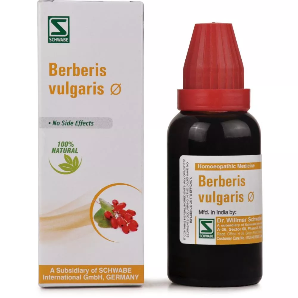 Dr Willmar Schwabe India Homeopathic Berberis vulgaris.1