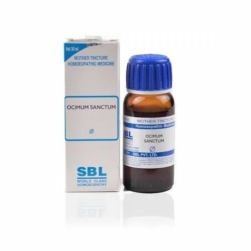 SBL Homeopathic Ocimum Sanctum (Tulsi) Mother Tincture 1X(Q) 30ml Renal colic