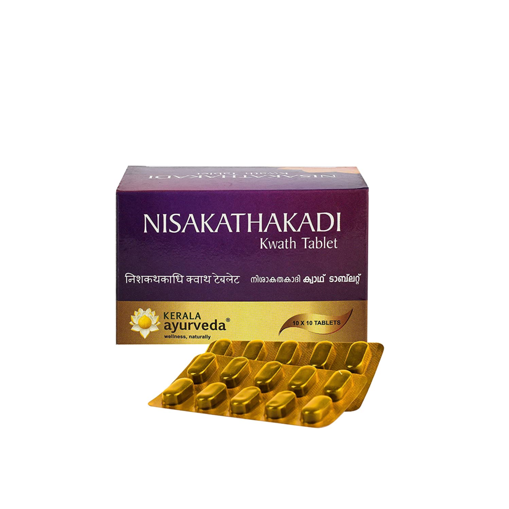 Kerala Ayurveda Nisakathakadi Kwath Tablet 100 Tab