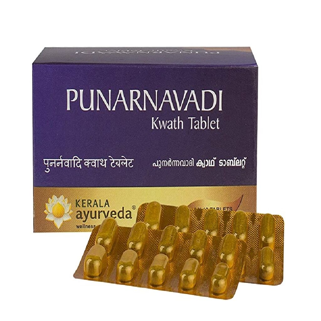 Kerala Ayurveda Punarnavadi Kwath Tablet 2