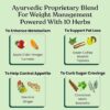 Kapiva Herbal WeightWise, 150g – Ayurvedic Proprietary Blend Of 10 Herbs For Weight Management, Jaljeera Flavour5