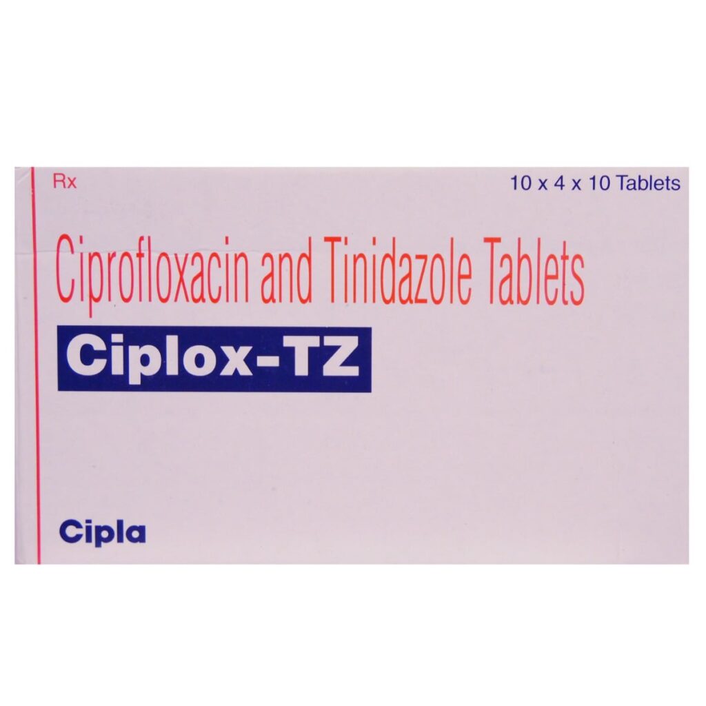 Ciplox TZ Tablet - 10 Tablets for.1