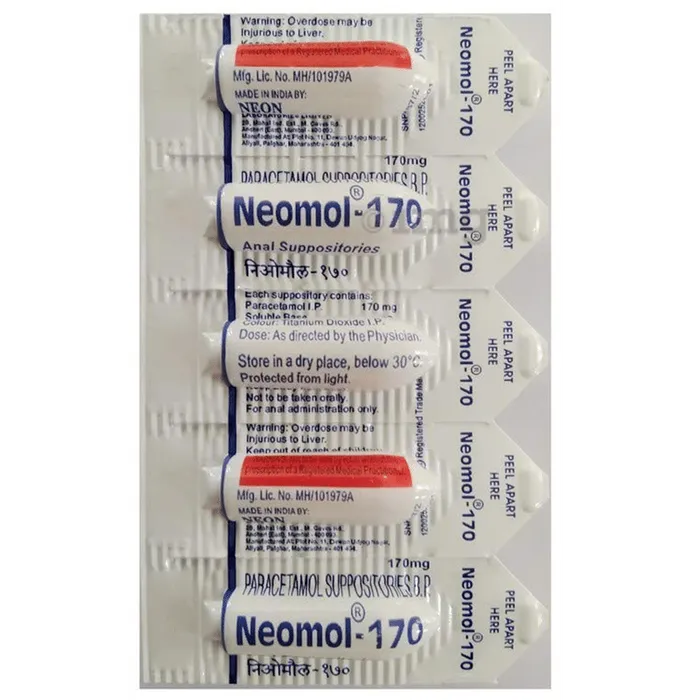 Neomol 170 Anal Suppository1
