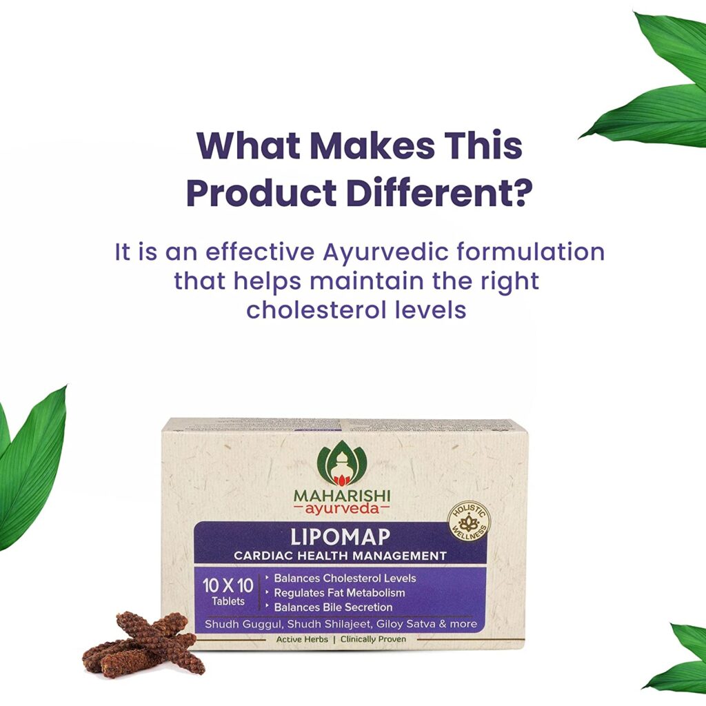 Maharishi Ayurveda Lipomap 40 Tablets 2