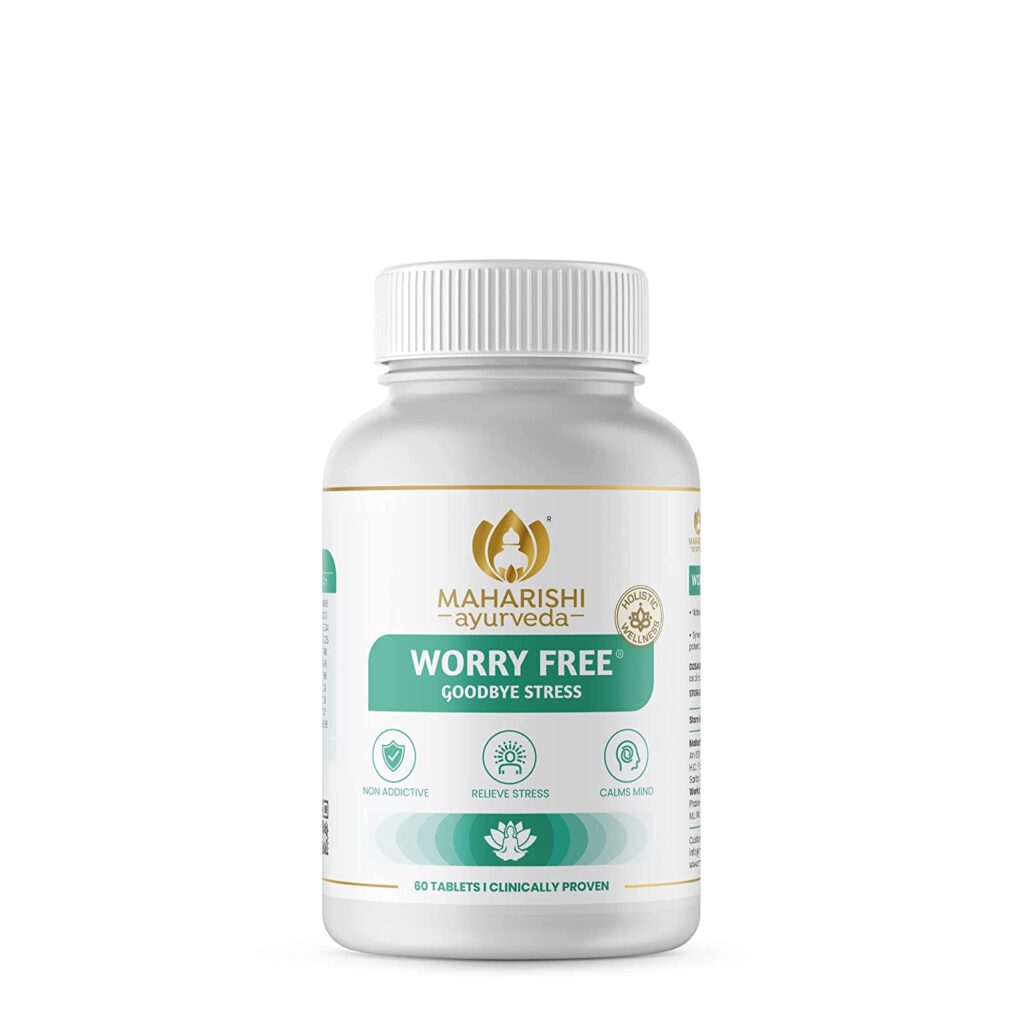 Maharishi Ayurveda Worry Free 60 Tablets 1