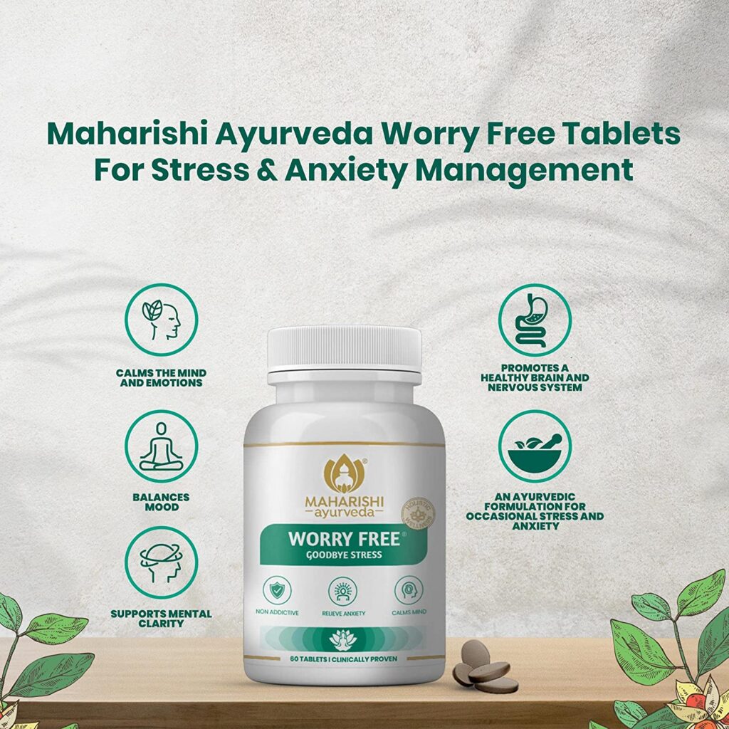 Maharishi Ayurveda Worry Free 60 Tablets 2