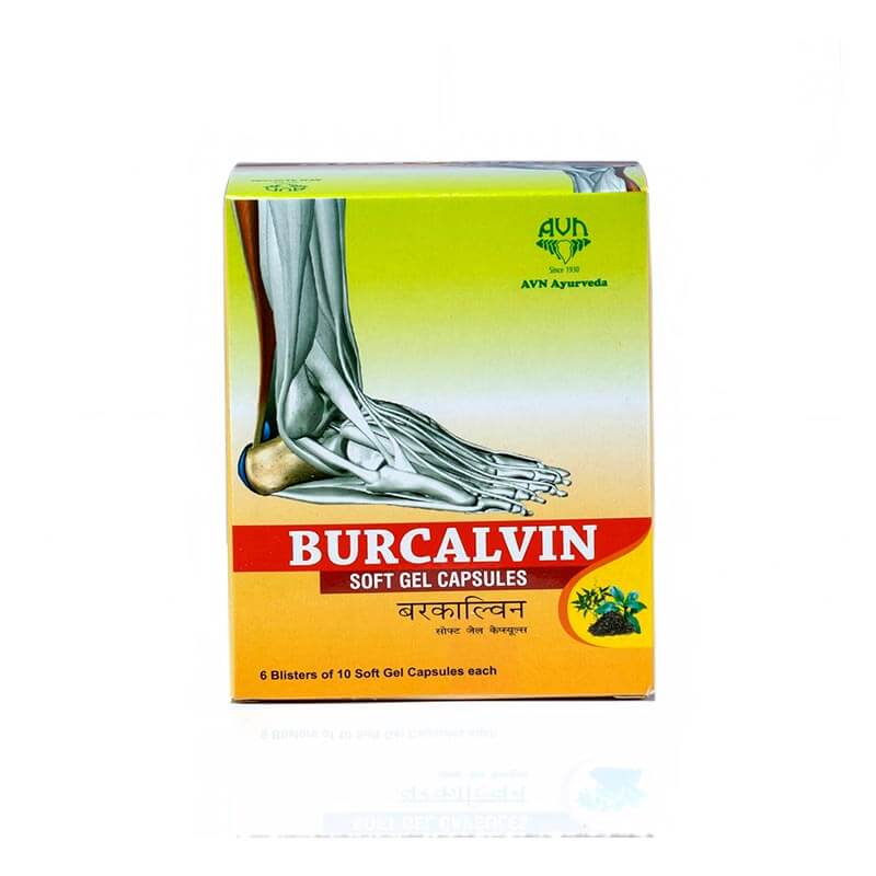 AVN Burcalvin Soft Gel Capsules- 60 Capsules 4