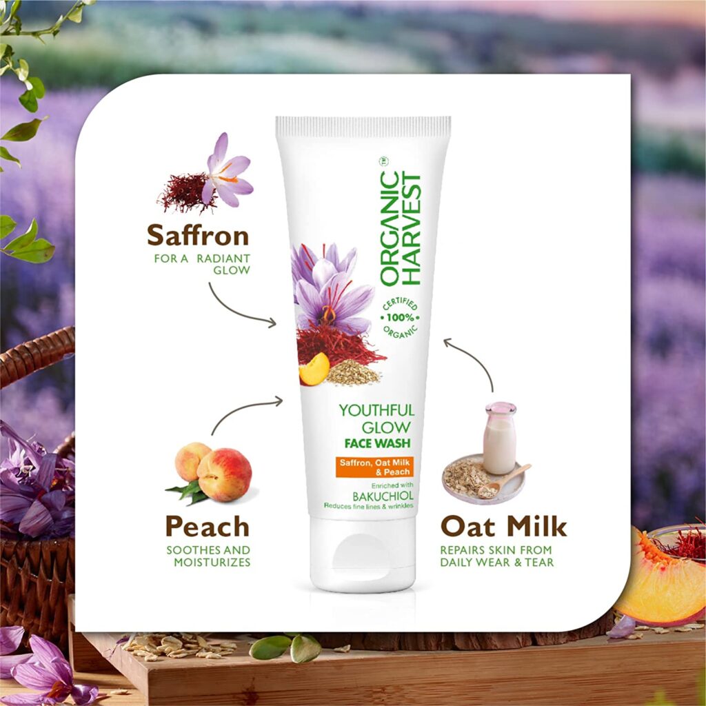 Organic Harvest Vitamin A Face Wash 100gm 2