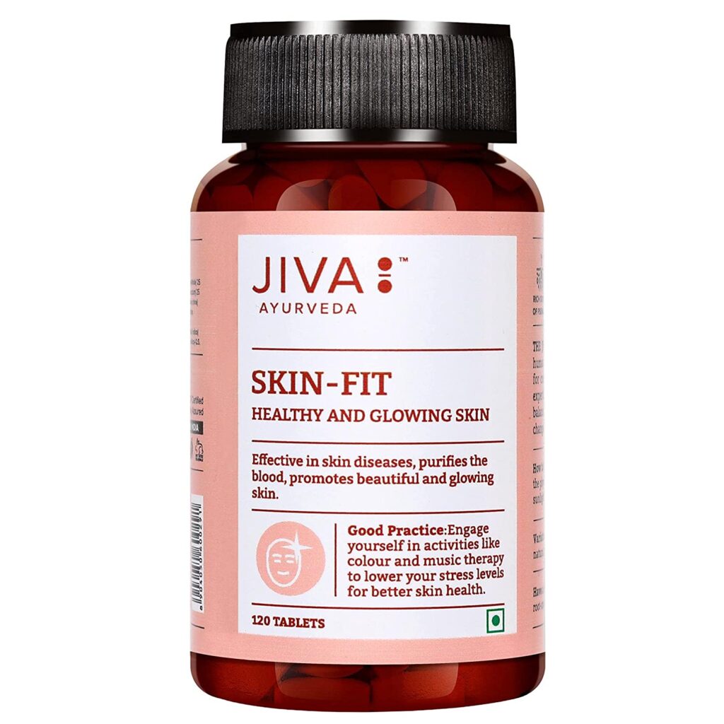 Jiva Ayurveda Skin-Fit Tablets - 120 Tablets 1